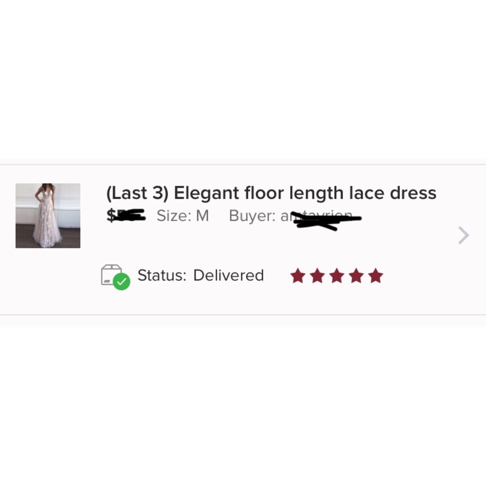 (Last 1 not restocking) Elegant floor length dress - Picture 2 of 10